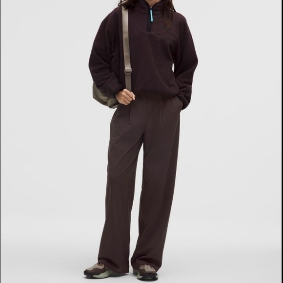 lululemon athletica Pants - NWT Lululemon Daydrift High-Rise Wide-leg Trouser - Sequoia, Size S